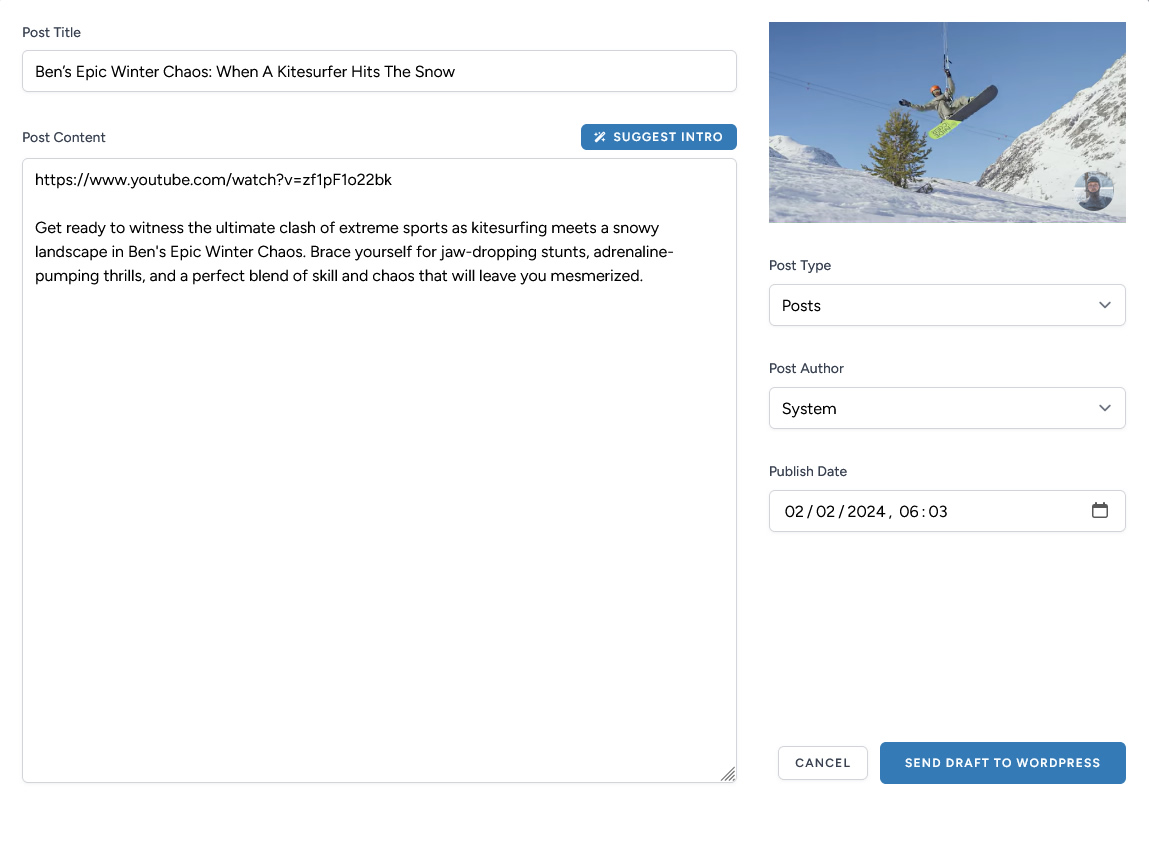 App screenshot